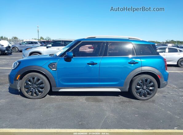 WMZ53BR08R3R85283 2024 MINI COUNTRYMAN Синий Панорамный вид салона 360°