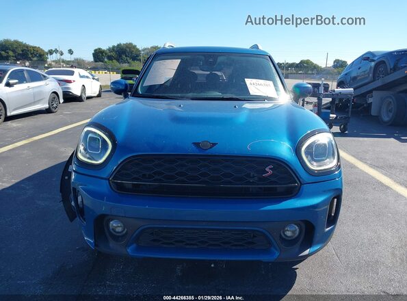 WMZ53BR08R3R85283 2024 MINI COUNTRYMAN Синий Вид щитка приборов
