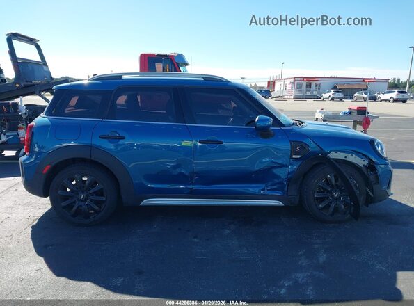 WMZ53BR08R3R85283 2024 MINI COUNTRYMAN Синий Вид задней части салона