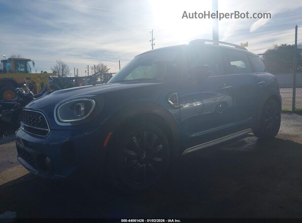 WMZ53BR0XR3R68548 2024 MINI COUNTRYMAN Синий Передняя левая четверть