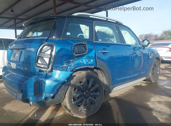 WMZ53BR0XR3R68548 2024 MINI COUNTRYMAN Синий Задняя правая четверть