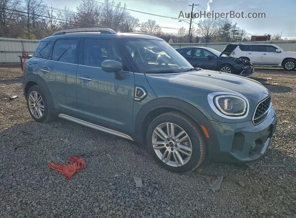 WMZ83BR05P3P53735 2023 MINI COOPER Teal Առջևի աջ