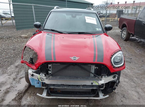 WMZ83BR06P3R06347 2023 MINI COUNTRYMAN Red Vista interior trasera