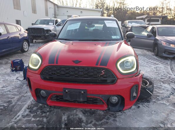WMZ83BR07P3R28311 2023 MINI COUNTRYMAN Red Vista del cuadro de instrumentos