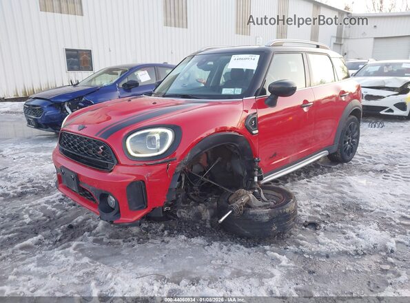WMZ83BR07P3R28311 2023 MINI COUNTRYMAN Red Vista tres cuartos delantera izquierda