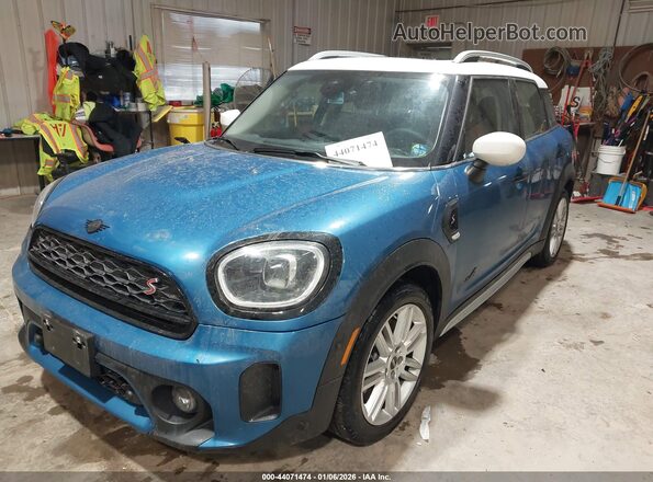 WMZ83BR08P3P91802 2023 MINI COUNTRYMAN Blue Vista tres cuartos delantera izquierda