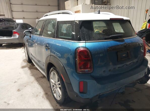 WMZ83BR08P3P91802 2023 MINI COUNTRYMAN Blue Trasero izquierdo