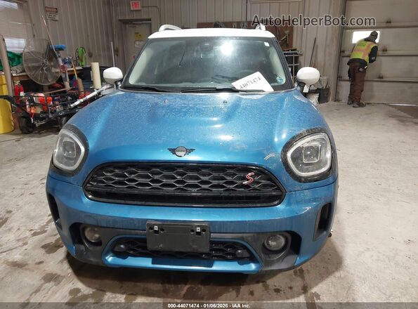 WMZ83BR08P3P91802 2023 MINI COUNTRYMAN Blue Vista del cuadro de instrumentos