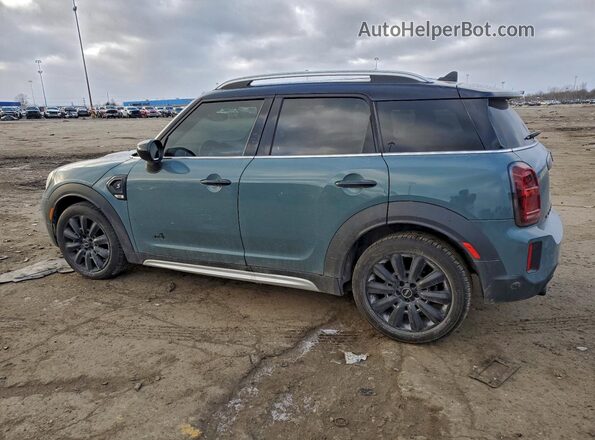 WMZ83BR09P3P61563 2023 MINI COOPER Бирюзовый Задняя левая четверть