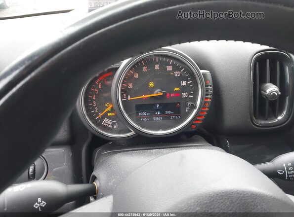 WMZYS7C32H3E07133 2017 MINI COUNTRYMAN Gray Вид задніх сидінь