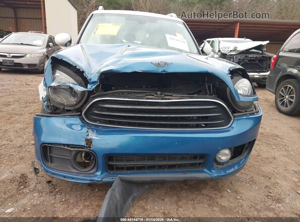 WMZYS7C37J3E08476 2018 MINI COUNTRYMAN Синий Вид задней части салона