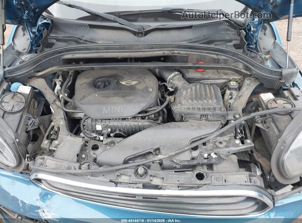 WMZYS7C37J3E08476 2018 MINI COUNTRYMAN Синий Вид сзади