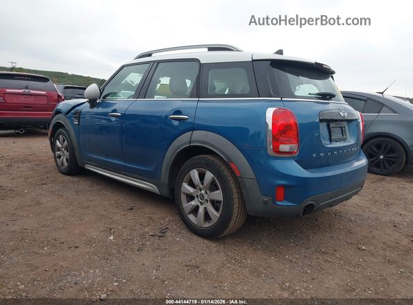 WMZYS7C37J3E08476 2018 MINI COUNTRYMAN Синий Задняя левая четверть