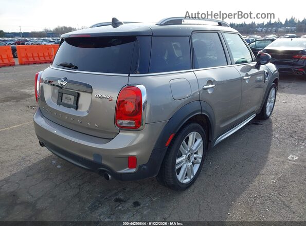 WMZYT3C30H3D98325 2017 MINI COUNTRYMAN Gray Trasero derecho