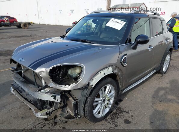 WMZYT3C30H3D98325 2017 MINI COUNTRYMAN Gray Vista frontal