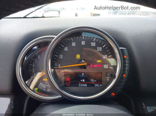 WMZYT3C30H3D98325 2017 MINI COUNTRYMAN Gray Vista de los asientos traseros