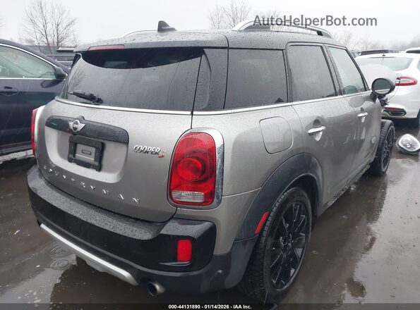 WMZYT3C32H3B66468 2017 MINI COUNTRYMAN Silver Trasero derecho