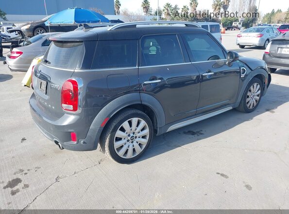 WMZYT3C38J3E00408 2018 MINI COUNTRYMAN Black Задня права чверть