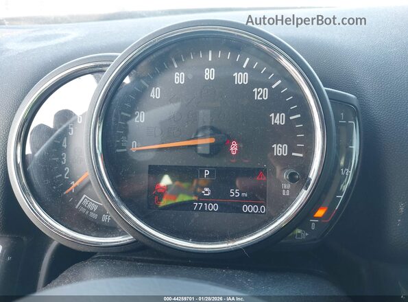 WMZYT3C38J3E00408 2018 MINI COUNTRYMAN Black Вид задніх сидінь