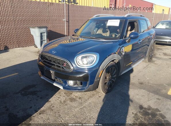 WMZYT3C51K3E96790 2019 MINI COUNTRYMAN Blue Vista tres cuartos delantera izquierda