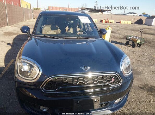 WMZYT3C51K3E96790 2019 MINI COUNTRYMAN Blue Vista del cuadro de instrumentos