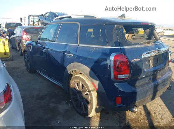 WMZYT3C59K3E97069 2019 MINI COUNTRYMAN Dark Blue Trasero izquierdo