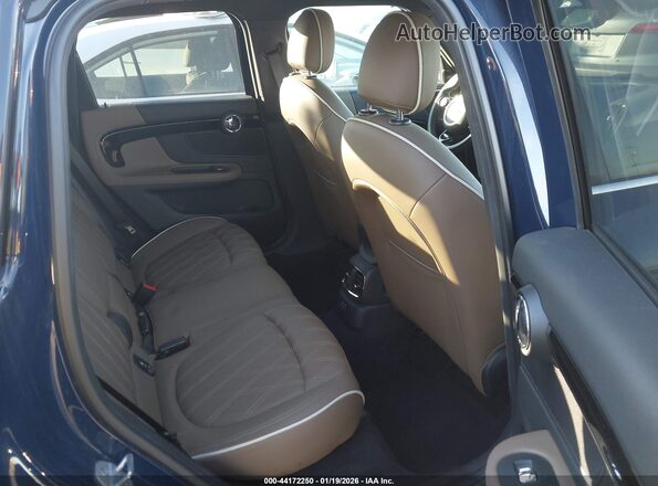 WMZYT3C59K3E97069 2019 MINI COUNTRYMAN Dark Blue Vista de la etiqueta del VIN