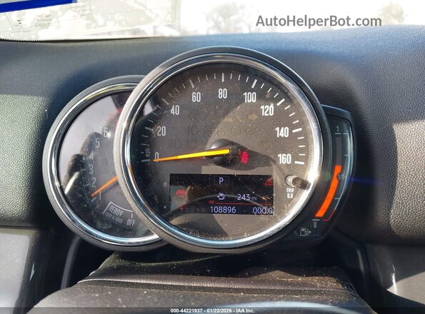 WMZYT5C33J3E61502 2018 MINI COUNTRYMAN Blue Vista de los asientos traseros
