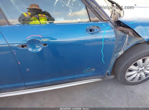 WMZYT5C33J3E61502 2018 MINI COUNTRYMAN Blue Vista frontal
