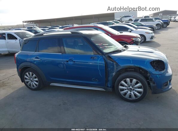 WMZYT5C33J3E61502 2018 MINI COUNTRYMAN Blue Vista interior de 360 grados