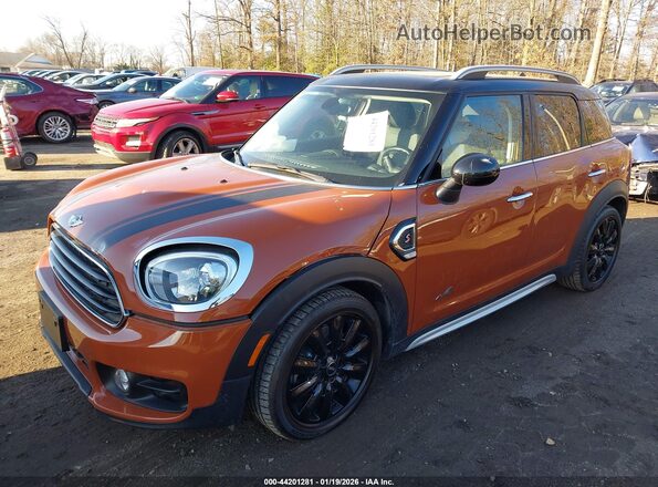 WMZYT5C37J3E61759 2018 MINI COUNTRYMAN Orange Przód lewy