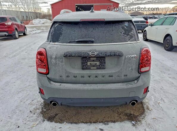 WMZYT5C59K3G90396 2019 MINI COOPER Gray Widok z tyłu