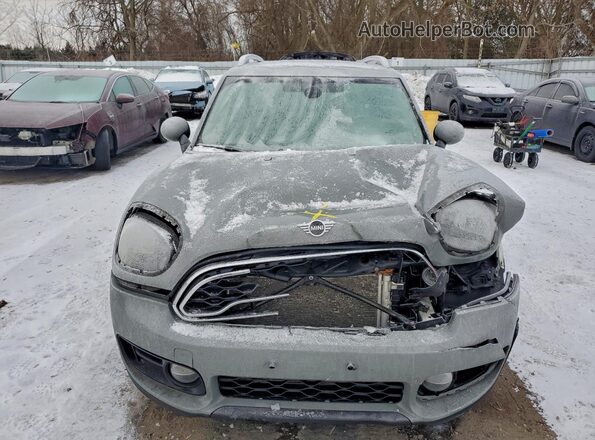 WMZYT5C59K3G90396 2019 MINI COOPER Gray Widok z przodu