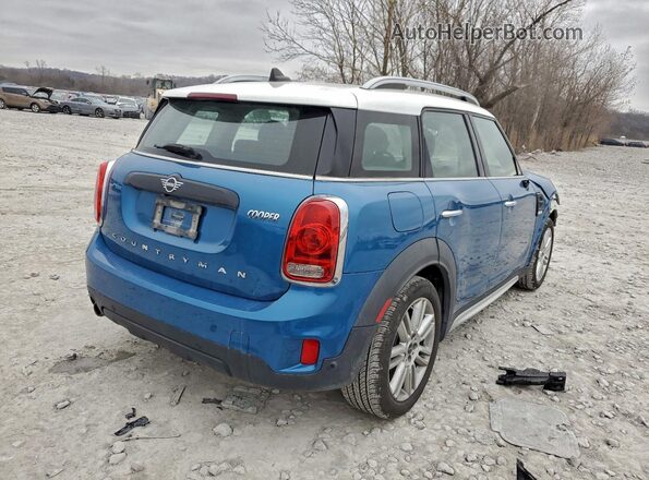 WMZYW5C04L3L05031 2020 MINI COOPER Blue Tył prawy