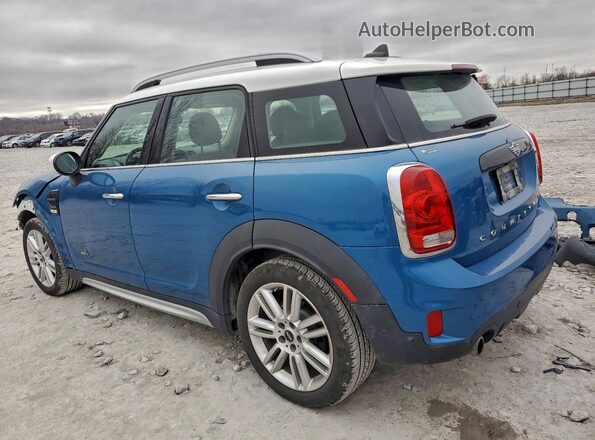 WMZYW5C04L3L05031 2020 MINI COOPER Blue Tył lewy