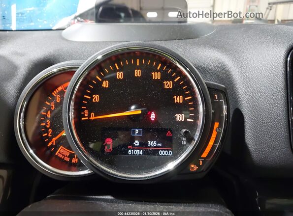 WMZYW7C03L3L34032 2020 MINI COUNTRYMAN Blue Вид задніх сидінь
