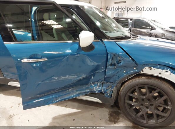 WMZYW7C03L3L34032 2020 MINI COUNTRYMAN Blue Вид спереду