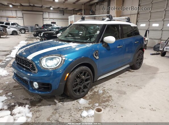 WMZYW7C03L3L34032 2020 MINI COUNTRYMAN Blue Передня ліва чверть