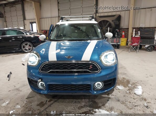 WMZYW7C03L3L34032 2020 MINI COUNTRYMAN Blue Вид щитка приладів