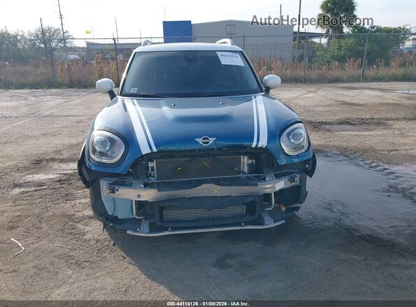 WMZYW7C07L3L84674 2020 MINI COUNTRYMAN Синий Вид задней части салона