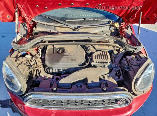 WMZYW7C09L3L90928 2020 MINI COOPER Red Vista interior trasera