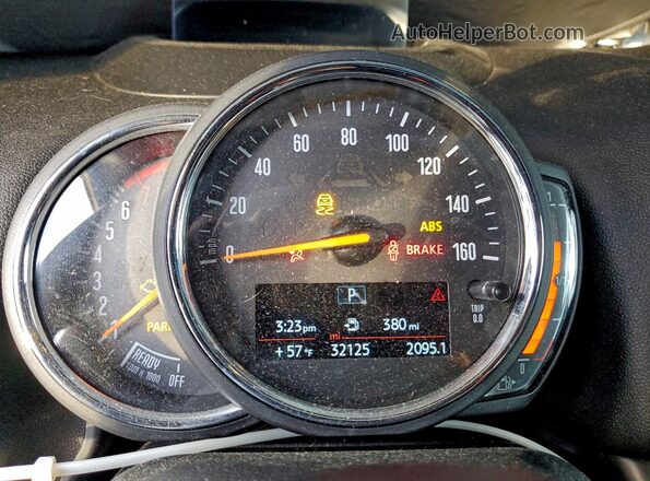 WMZYX1C08L3L62466 2020 MINI COOPER Серый Вид щитка приборов