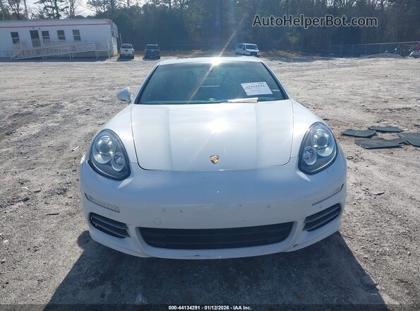 WP0AA2A70GL000159 2016 PORSCHE PANAMERA White Widok zestawu wskaźników