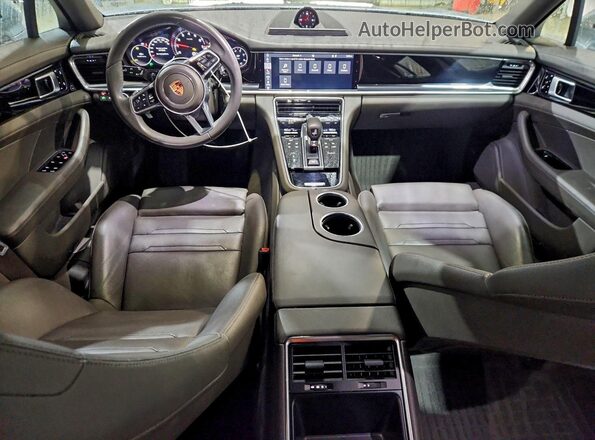 WP0AA2A72KL102295 2019 PORSCHE PANAMERA Silver Вид панелі приладів