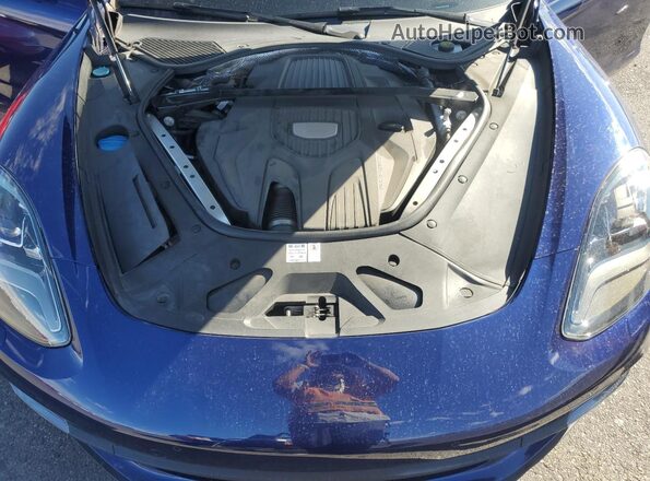 WP0AA2A72LL101293 2020 PORSCHE PANAMERA Blue Vista interior trasera