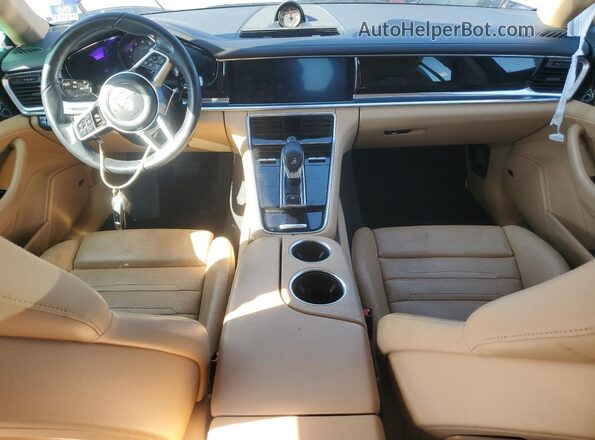 WP0AA2A72LL101293 2020 PORSCHE PANAMERA Blue Vista del salpicadero