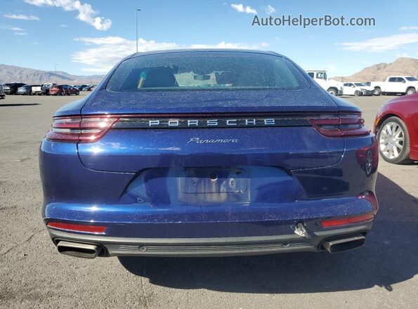 WP0AA2A72LL101293 2020 PORSCHE PANAMERA Blue Vista trasera