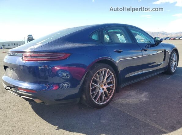 WP0AA2A72LL101293 2020 PORSCHE PANAMERA Blue Trasero derecho