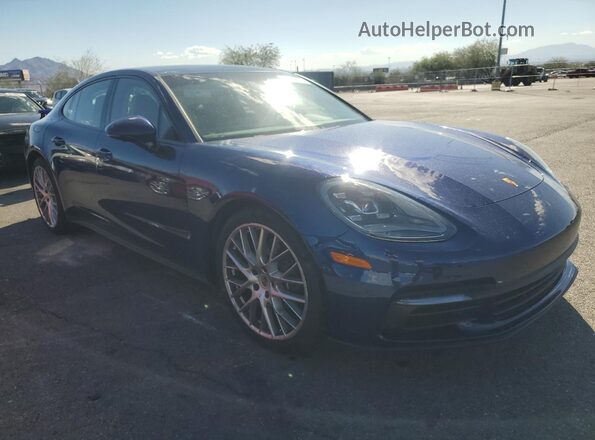 WP0AA2A72LL101293 2020 PORSCHE PANAMERA Blue Delantero derecho