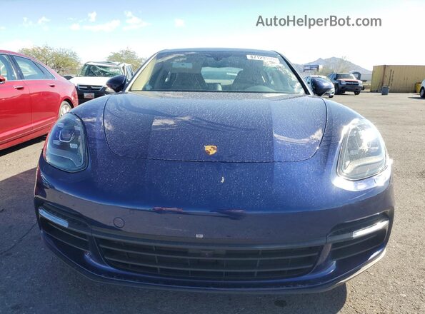 WP0AA2A72LL101293 2020 PORSCHE PANAMERA Blue Vista frontal